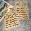 Fashion Waterproof For Honda Stickers Reflective motorcycle stickers, 3M safety warning at night in the dark scooter helmets TO0