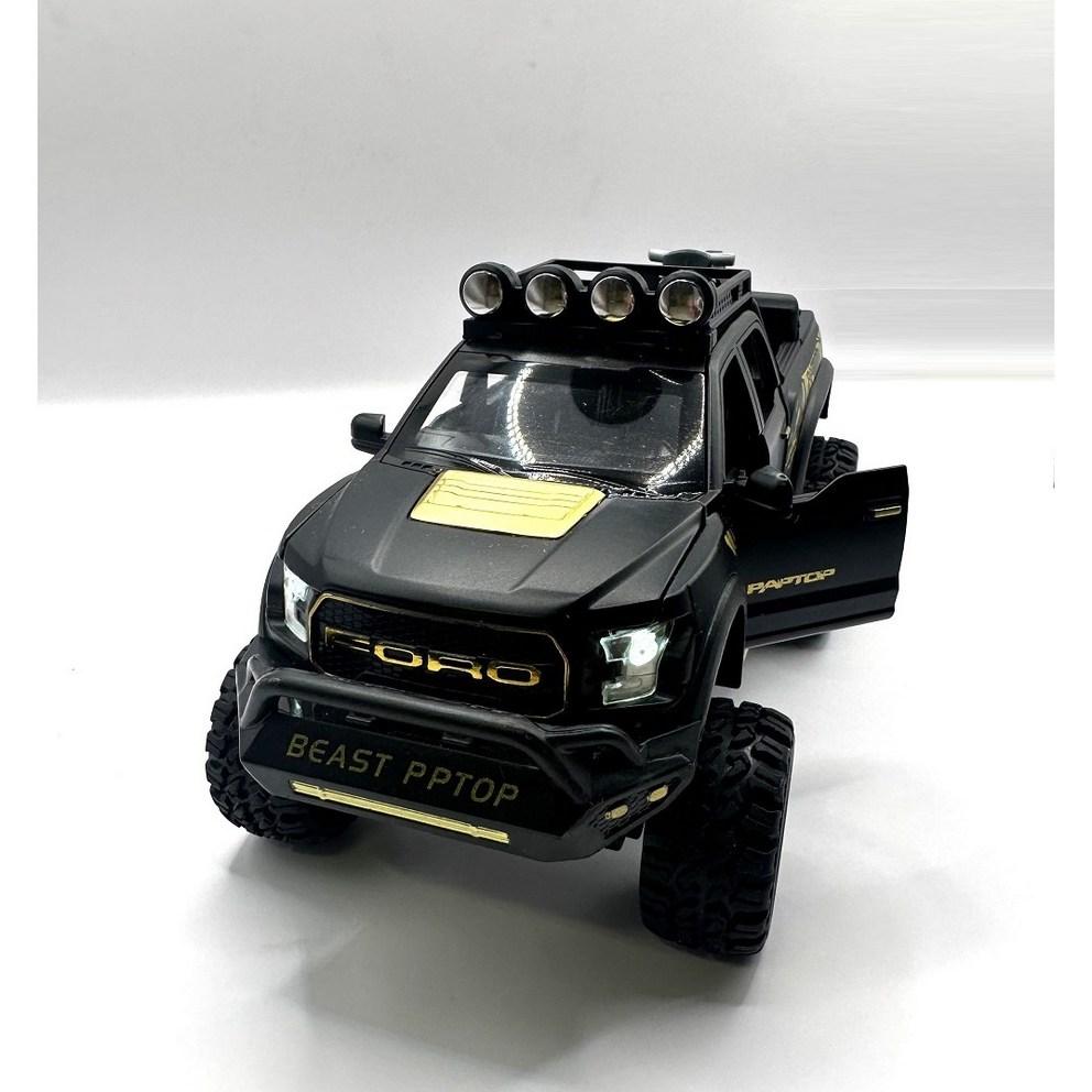 Ford Beast Raptor Off-Road 1:24 Die-Cast Model Car, Red
