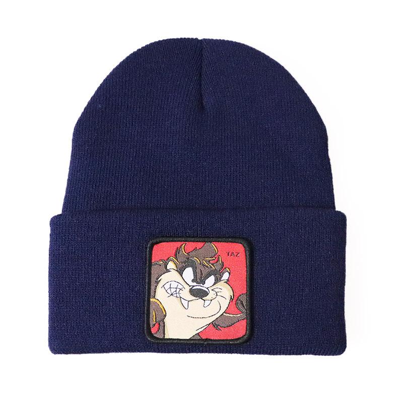 Animal Whirlwind Dog Tez TAZ Knitted hat, woolen hat, hip-hop ski pullover hat