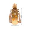 Cartoon 640/600/550ML Large Capacity Insulated Cup Stainless Steel Panda Water Bottle Capybara Thermal Mug for Boys and Girls