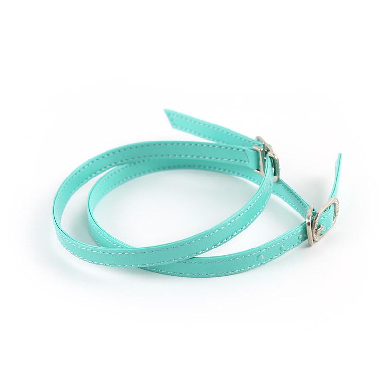 Cordones para Zapatos de Tacón Alto con Tobillera de Cuero Antideslizante para Mujer