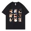 Crying Cat Funny Meme Graphic T Shirts High Quality Fashion Short Sleeve TShirts Unisex Unisex Casual 100Cotton TShirt Streetwear