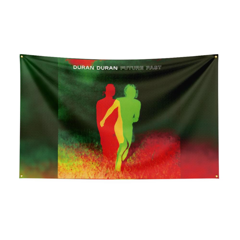 THE D-Duran Duran Flag Rock Music Band Banner HD Printing Tapestry Exhibition, Music Band Fans, Garage Decor