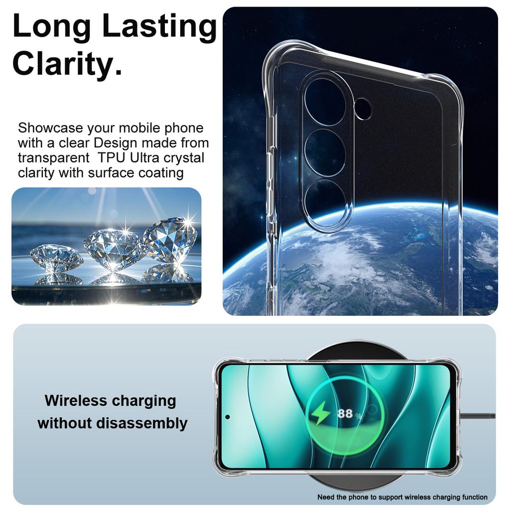 IMAK For Oppo A5 4G/5G Case TPU Phone Cover Airbag Shockproof Protection