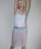 Crank Underlace Jersey Skirt_Gray