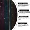 Children's Room Blackout Curtain With Stars, Blackout Curtains For Bedroom