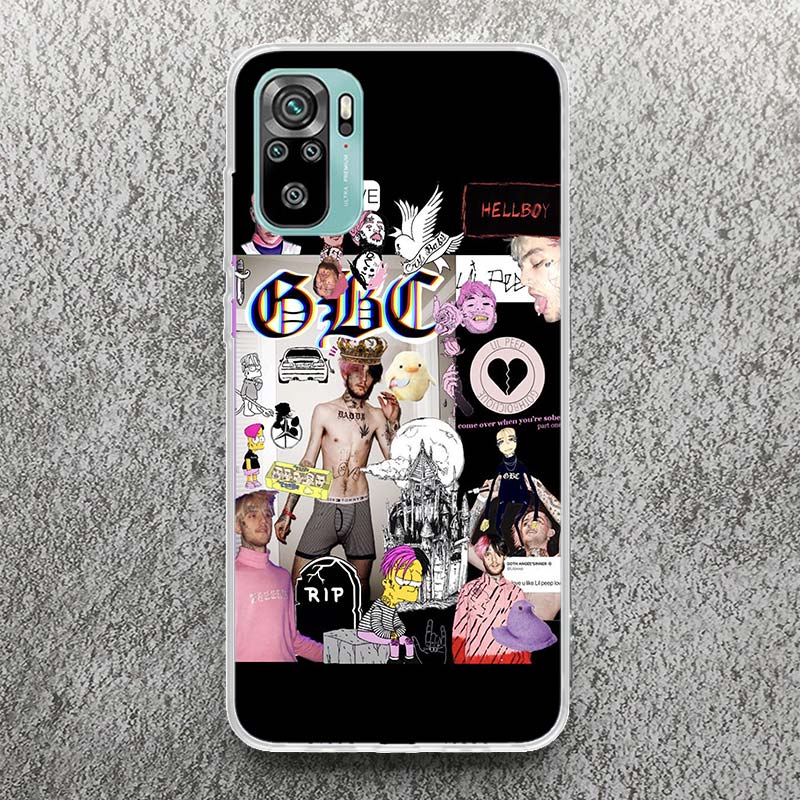 Lil Peep Singer Phone Case For Xiaomi Redmi Note 14 13 12S 12 10 10S 11 11S 11E Pro Plus 11T 14Pro Soft Silicone Shell Note 13 1