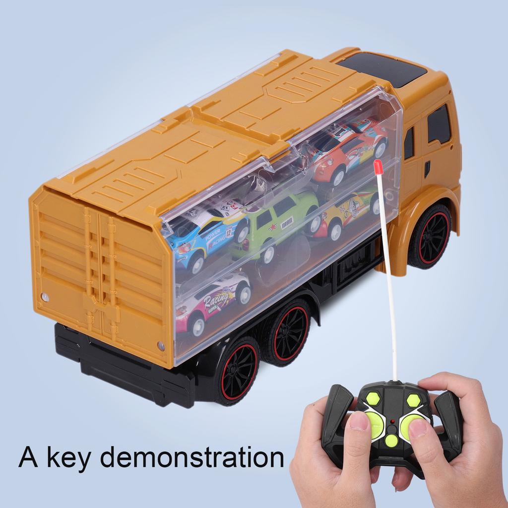 Simulation Remote Control Storage Engineering Vehicle Toy Children Vehicle Toy Set