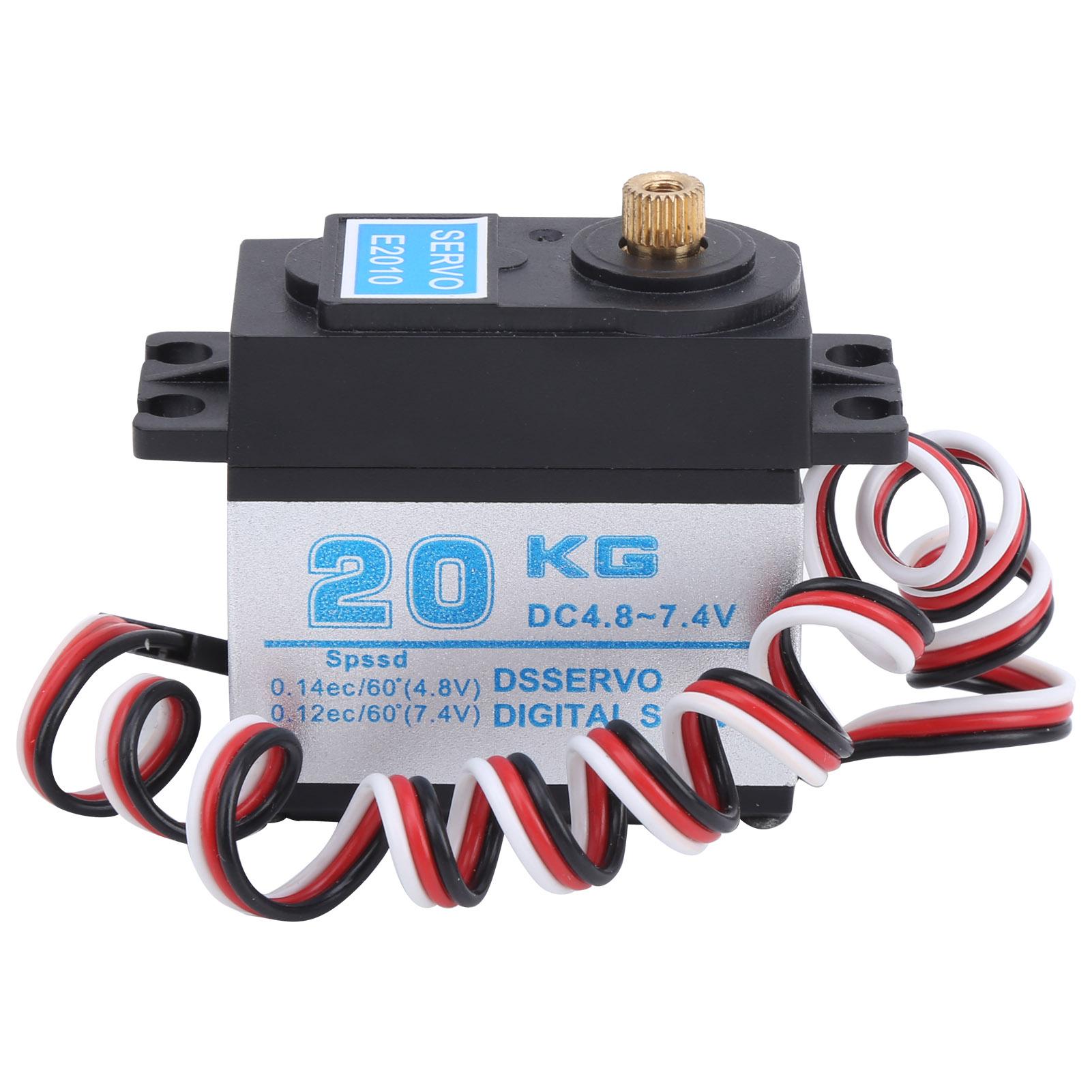 

20KG Metal Gear RC Digital Servo High Torque for 18 110 Scale Remote Control Car
