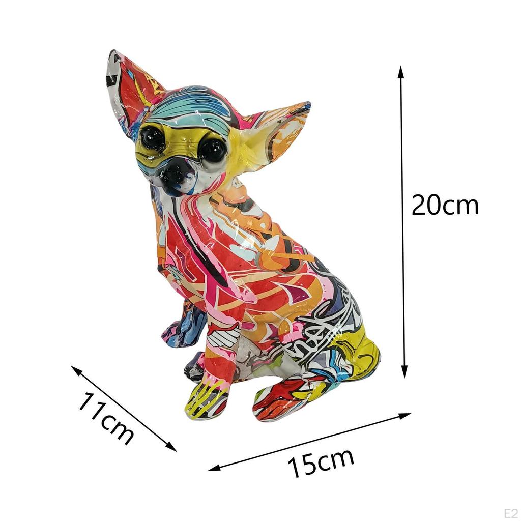 Chihuahua Dog Statue for Stylish Home Decor