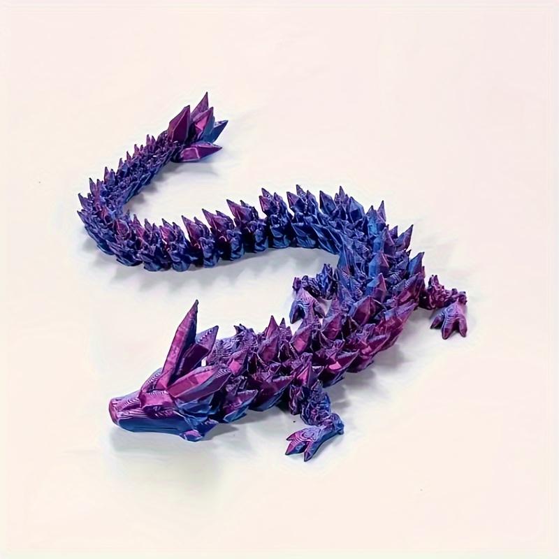 3D Printed Dragon Ornament Desktop Ornament 3d Printed Animals Home Office Craft Printed Figures Christmas Gifts