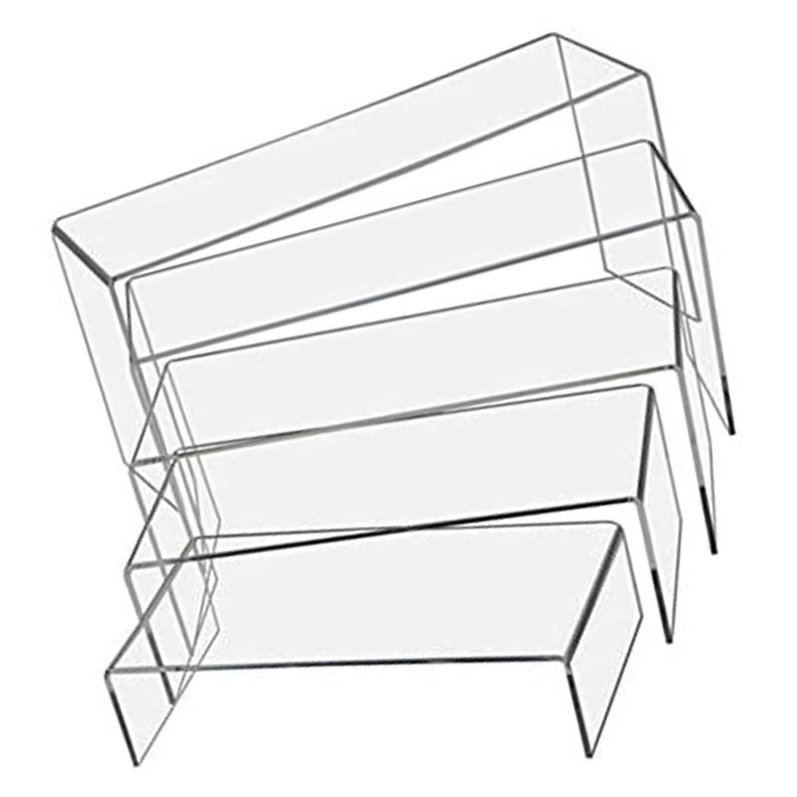 5 штук Акриловая подставка для парфюмерии Многоярусные подставки Полка Стойка для дома Розничной торговли и Офисного рабочего стола Органайзеры для демонстрации фигурок 1980₽