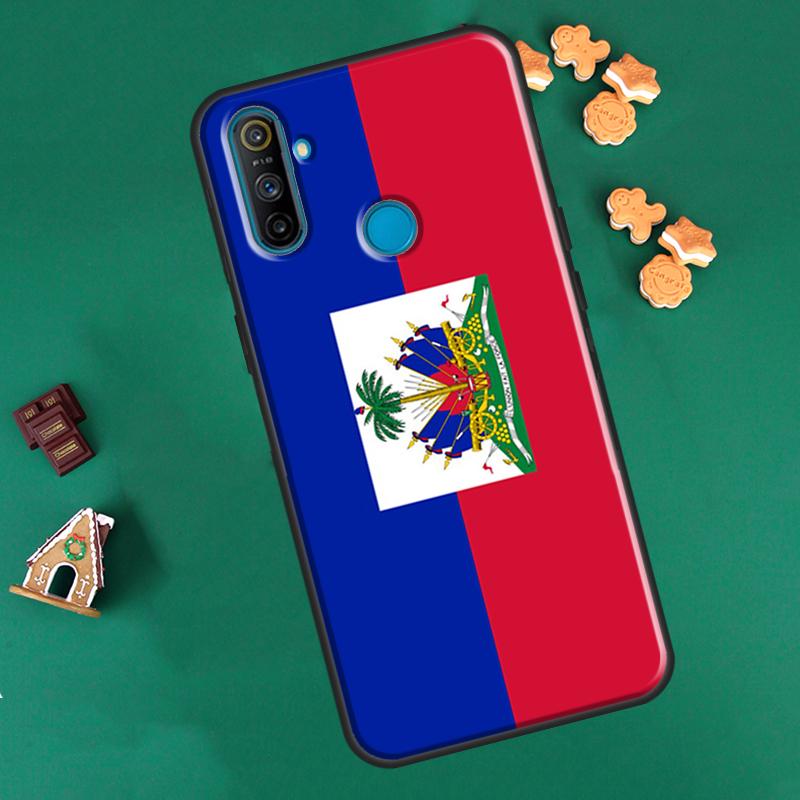 Haiti Haitian Flag For OPPO Realme GT Neo 2 Master C21 8 Pro 8i 9i Case For OnePlus 9 Pro 10 Pro 8T 9R Nord2