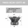 Long-Edge Dovetail Cutter Holder for XCET3004 Milling: 55°, 60°, 75° V-Groove & Disc Bottom Cleaning