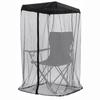 Foldable Design Insect Shield Net Compact Size Mesh Tent Breathable Chair Use Mosquito Net  Fishing