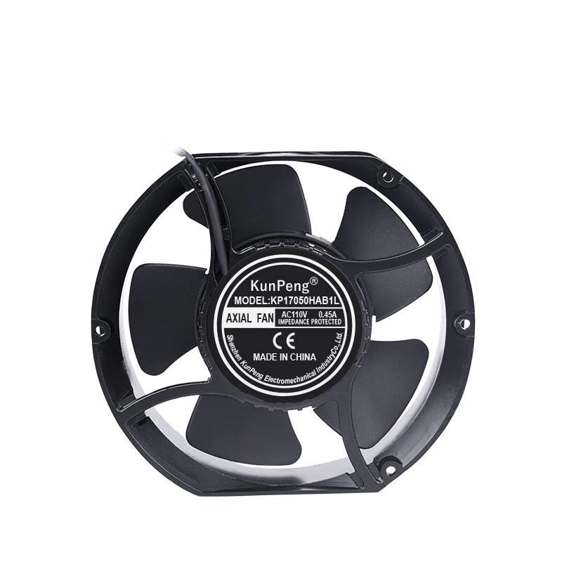 Beiyou AC17050 High-Temp Aluminum Blade Industrial Axial Fan CN plug (adapter included)