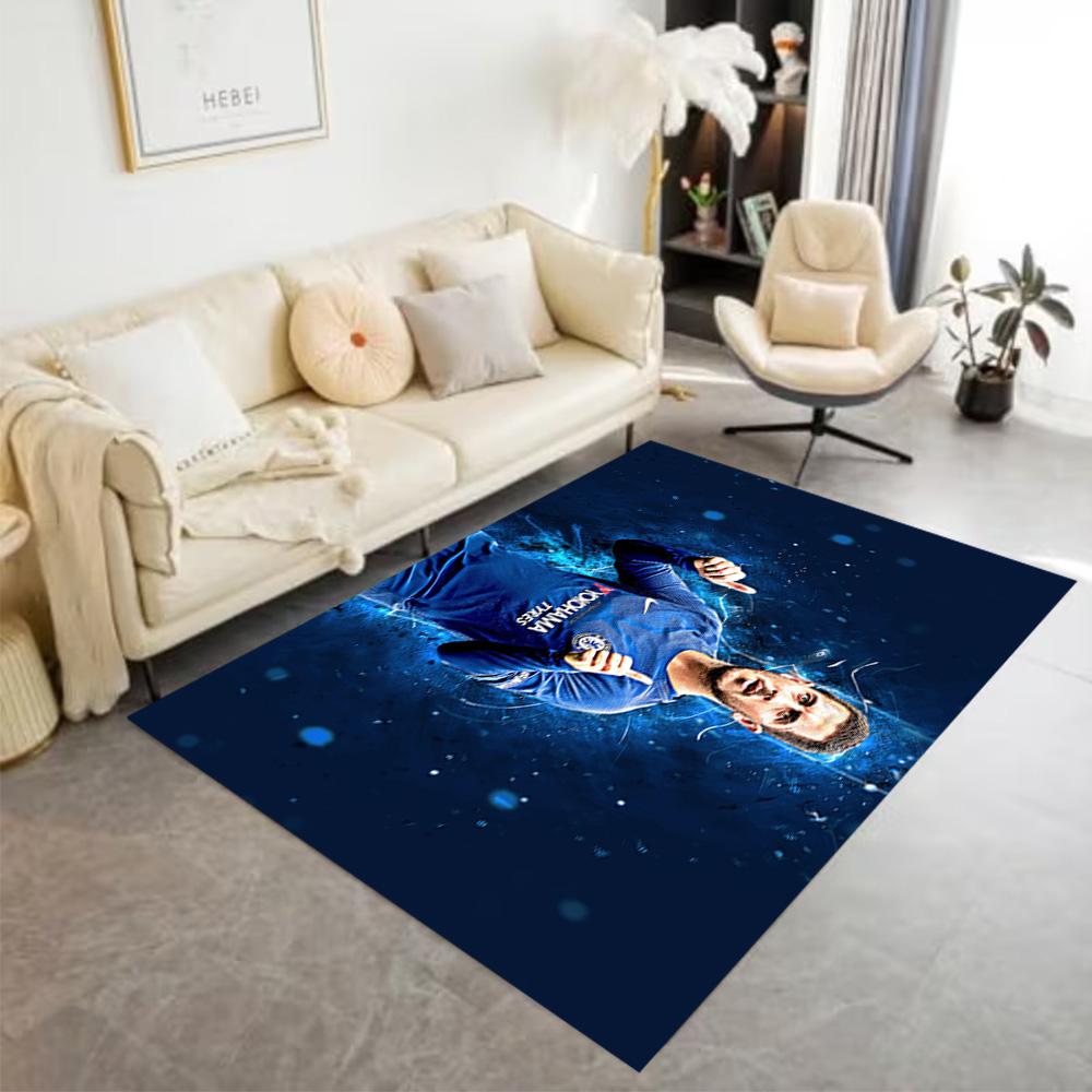 Belgian Football Star Floor Mat Design for Outdoor Living Rooms Hallway Balcony Anti-slip Rug Office home decor Gift for Festivals