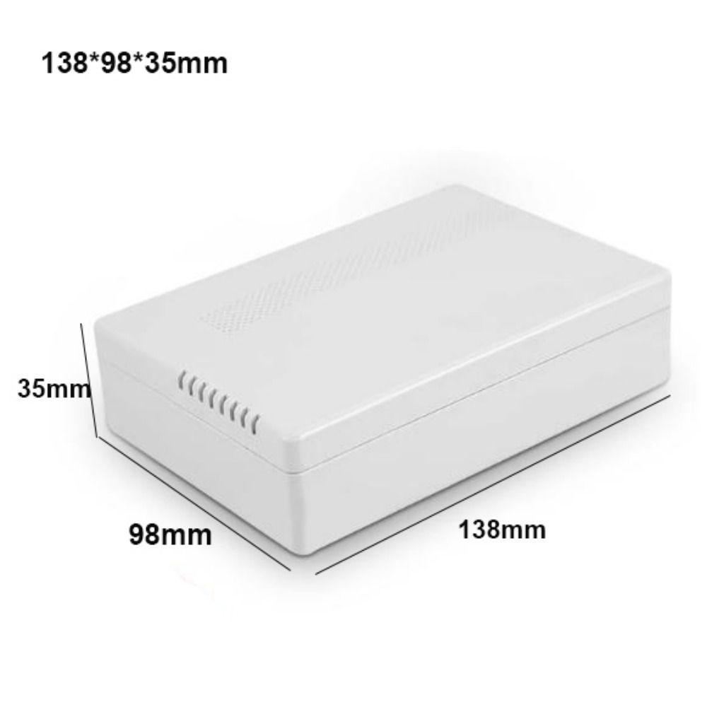 White Black Project Enclosure Boxes ABS Plastic Housing Instrument Case Electronic Supplies
