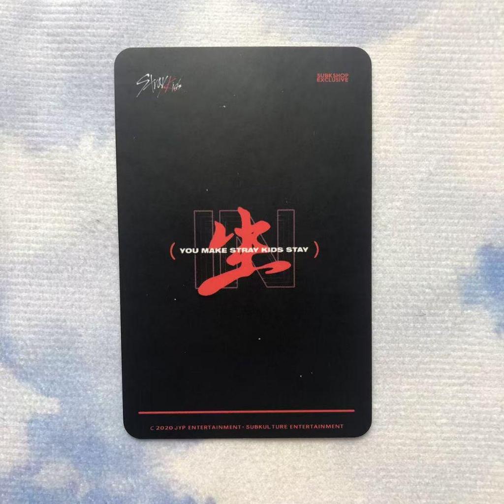 [USED] StrayKids Seungmin in live subk limited bonus trading card