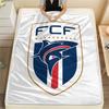Kap Verde Nationalfußball Logo Aufgedruckte Flanelldecke, weicher Überwurf für Schlafzimmer Sofa, waschbar, Fußballfan Artikel, tolles Geschenk.