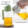 Dual-Use Glass Oil Bottle: Spray & Pour Soy Sauce, Vinegar, Seasoning Container - Large Capacity Kitchen Essential