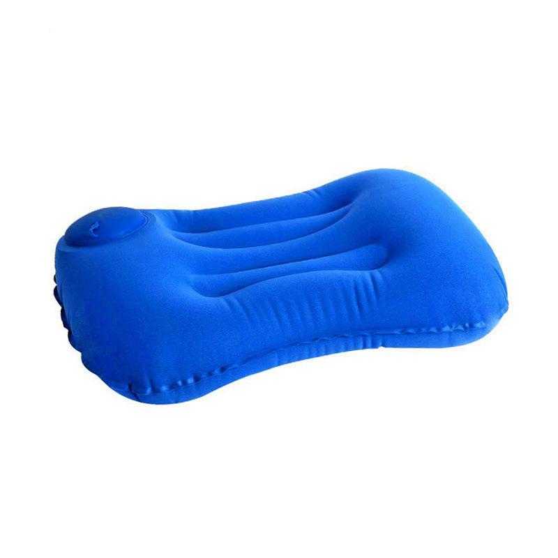 Press The Inflatable Pillow - Square Rest Pillow for Neck and Waist Protection - Travel Portable Square Pillow - Sleep Pillow - Vehicle Seat Cushion