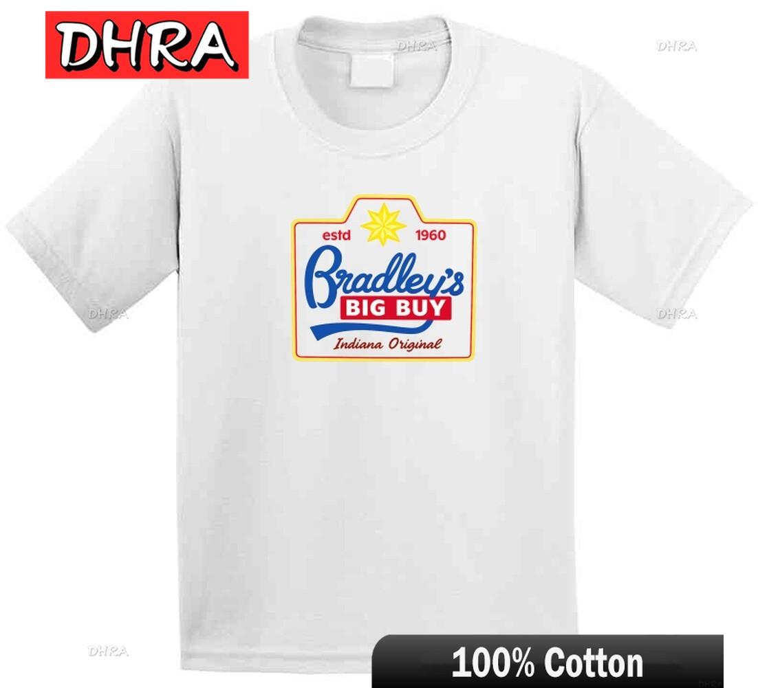 Bradleys Big Buy Stranger Indiana Original Retro Tee T Shirt Featuring Shirt Tee Gothic Tops Punk Stylish Retro Aesthetic S