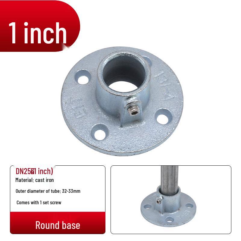 4/6-Point Galvanized Pipe Connectors: No-Weld Sunroom Shelf Couplings