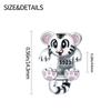 Genuine Beautiful Charm Copper Tiger Animal Bead Bead Fits Bracelets Women Jewellery Crafting DoItYourself Gifts