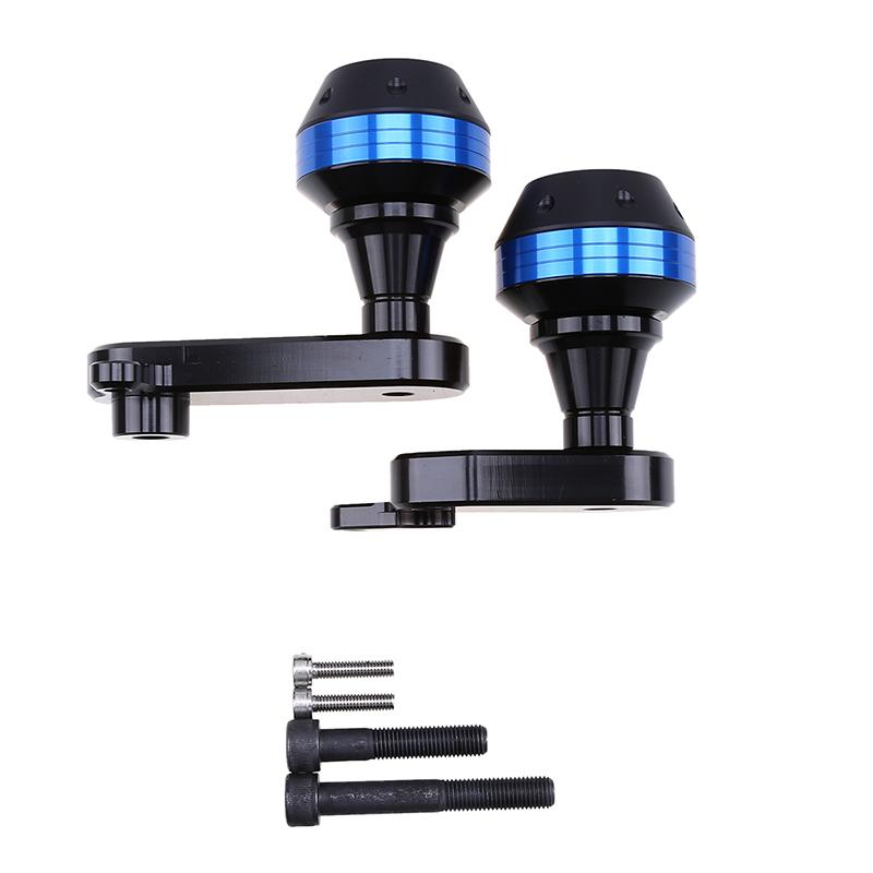 CNC Aluminum Motorcycle Frame Slider Anti Crash Pad Protector Slider Para Fit for Kawasaki Ninja ZX6R 2009-2012