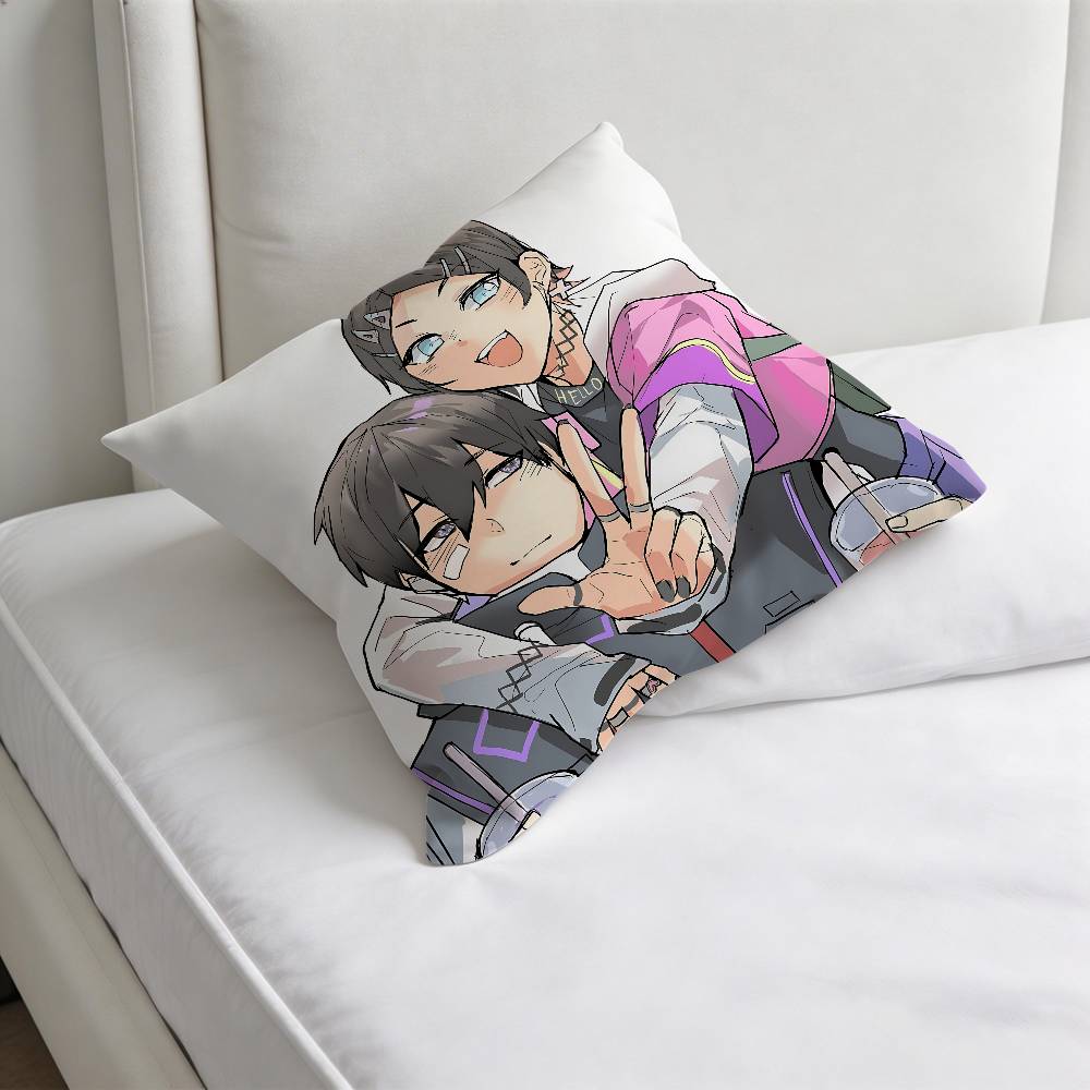 HOT Game VValorantS Decorative Square Pillow Cover Modern Cushion Case for Living Room Bedroom