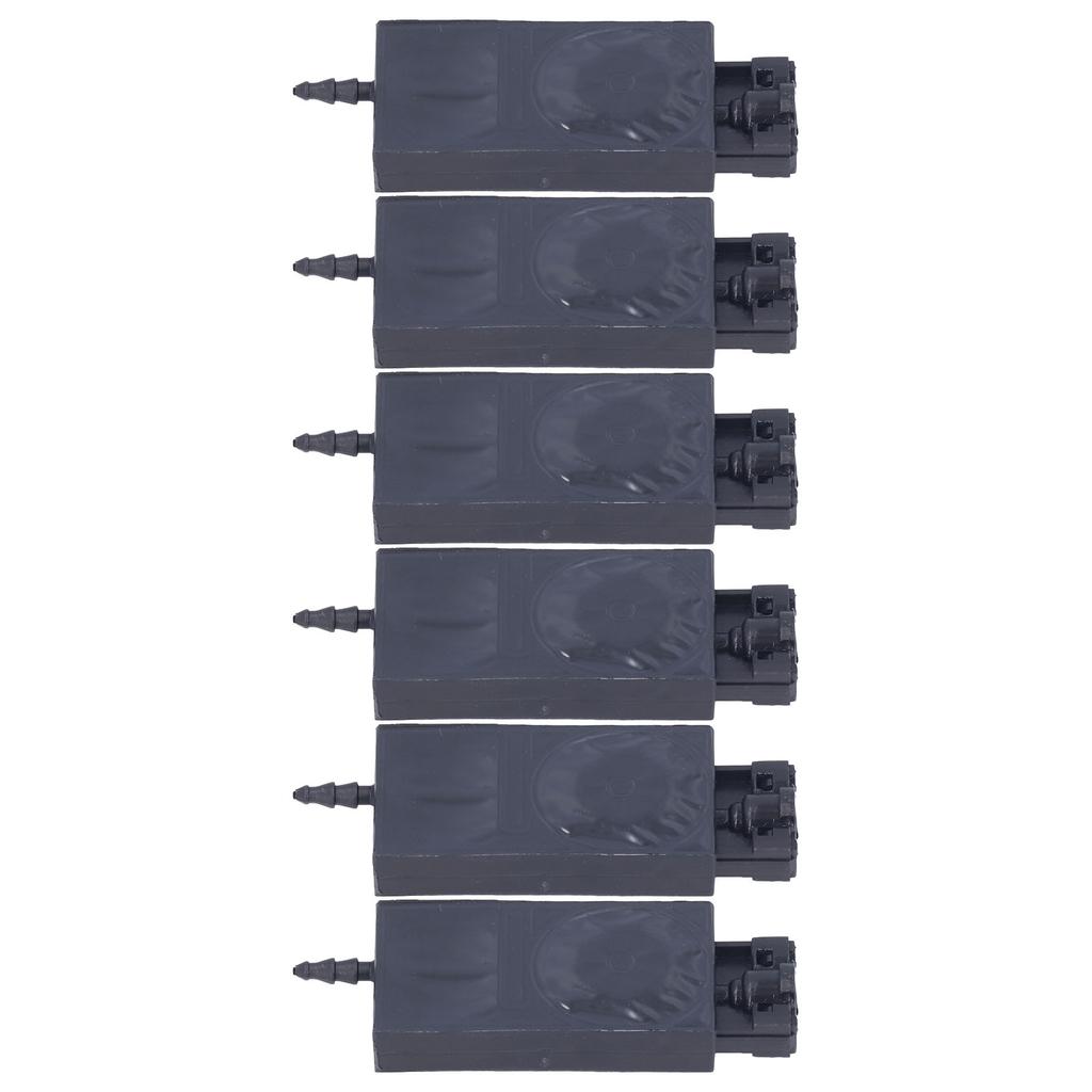 6Pcs Ink Damper Solvent Inkjet Head Rectangular PP Damper Replacement for  600 Printer
