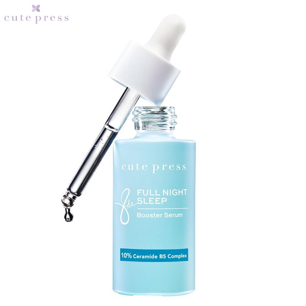 Cute Press Sérum Booster de Sommeil 8 heures à temps plein 30 ml et masque de nuit 50 g. - Soins de la peau thaïlandais