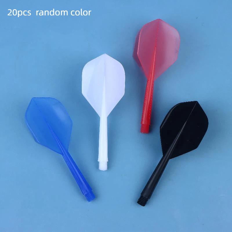 6/12/20Pcs 4Ba Plastic Dart Shaft Set, Integrated, High-Strength, Anti-Fall, Durable, Pro Design, Essential Accessory