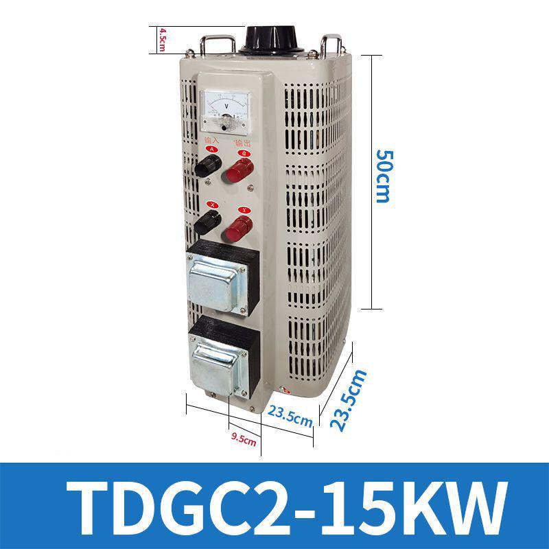 220V Single-Phase TDGC2-500W Autotransformer 5kW Foam Cutter Regulator 0-250V