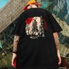 New 3d Japanese Samurai Bushido Print Tshirt For Unisex Summer Casual Street Trend Top Loose Oversized Short Sleeve Oneck T Shirt