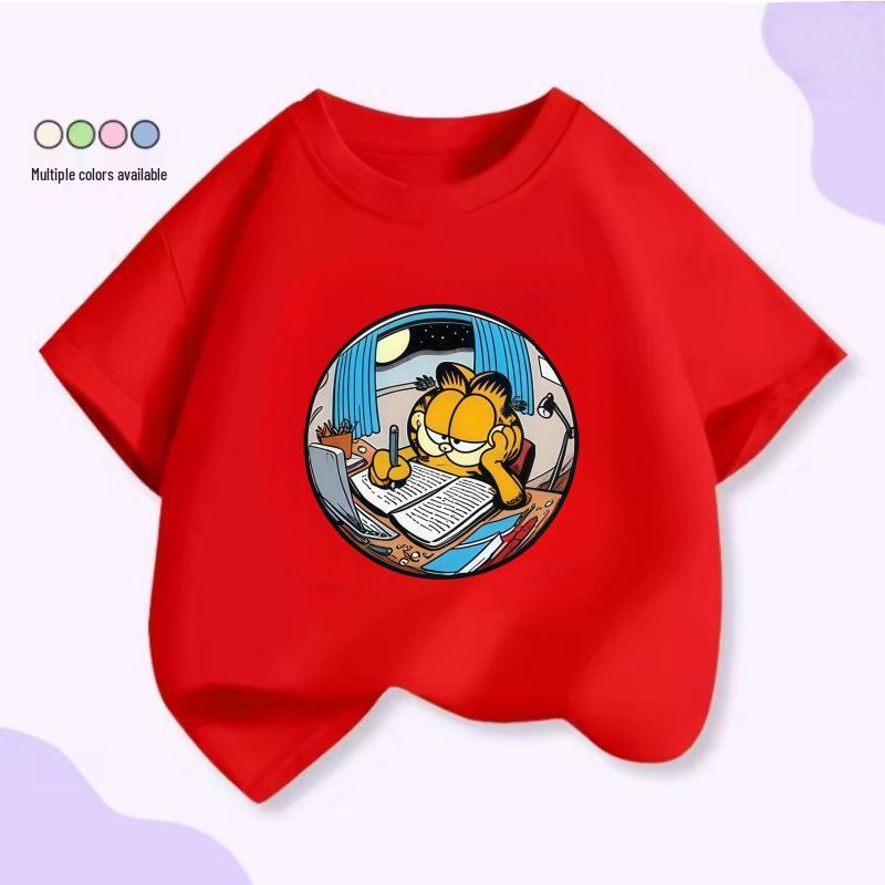 Garfield Graffiti Style Short Sleeve T-Shirt for All Ages