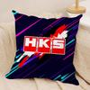 Cool H_Hks Custom Cushion Cover Silky Short Plush Double-Sided Printed Pillow Case For Sofa All Seasons Home Decor Gift