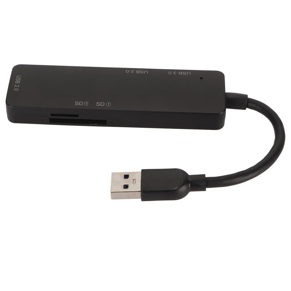 USB3.0 Docking Station with Card Slot Compact Portable USB Hub for Data Transfer and Storage