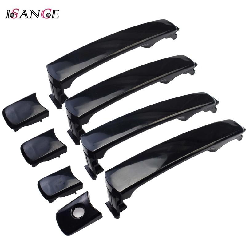 Exterior Outside Door Handle & Cap Front Rear Left Right For Nissan Rogue 2008-2015 & Murano 2003-2007 & Infiniti FX35 FX45 G35