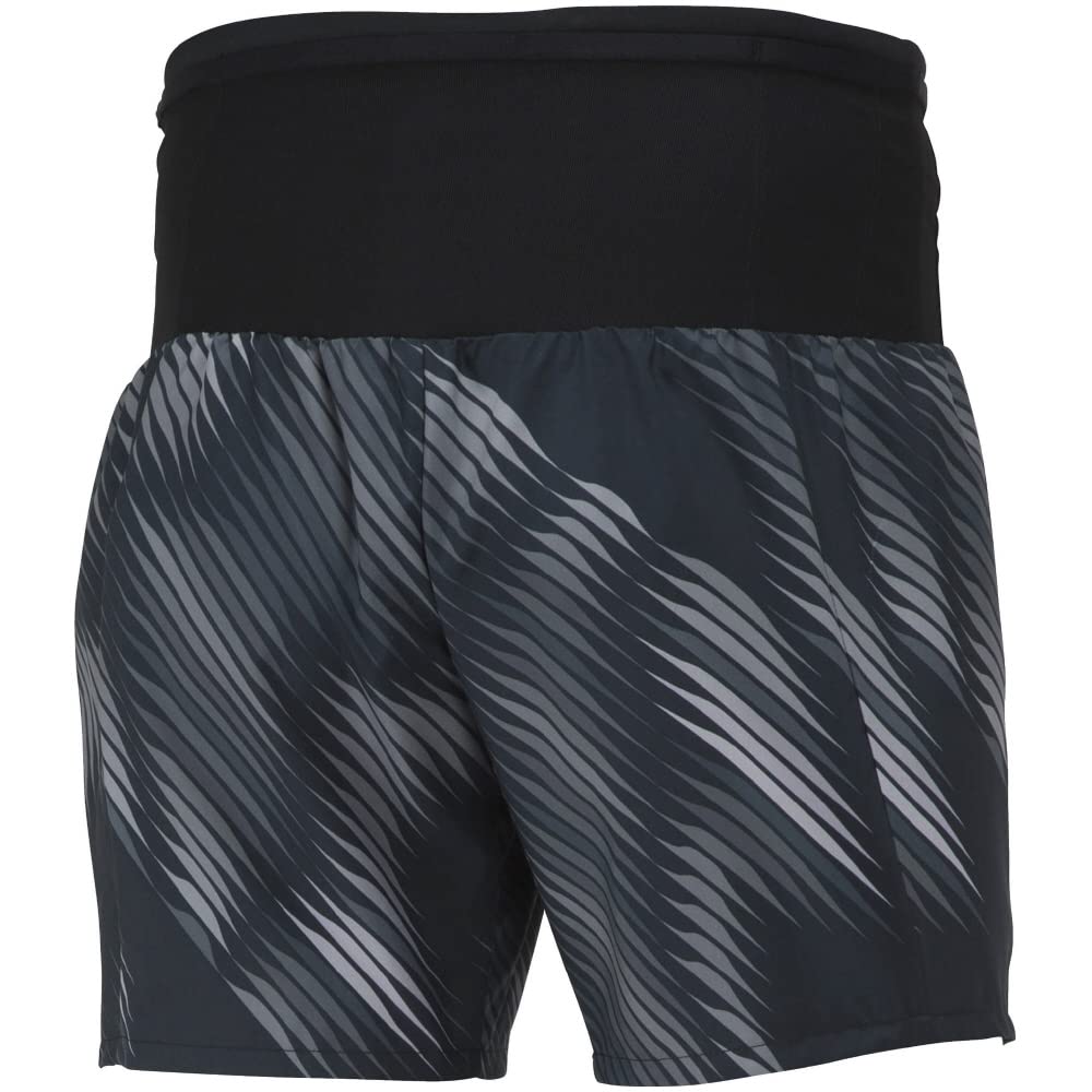 Mizuno Standard Running Wear J2MBA020 Size S Men's Black/Gray (J2MBA020)