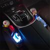 Right Side 7Colors LED Atmosphere Light Seat Crevice Storage Box Stowing Tidying