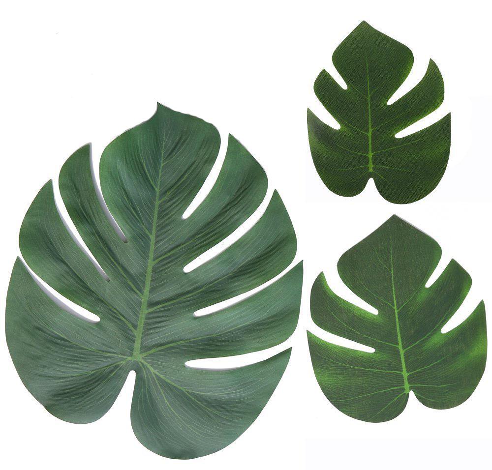 Palm Leaf & Turtle Leaf Balloon Party Decoration Set