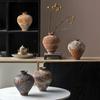 Ceramic Vase Handcrafted Kiln-transformed Earthenware Jars Flower Vase Flower Arrangement Accessories Ceramic Handicrafts