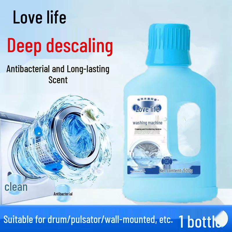 Green Leaf Love Washing Machine Tub Cleaner - Strong Descaler for Fully Automatic Inner Drums
