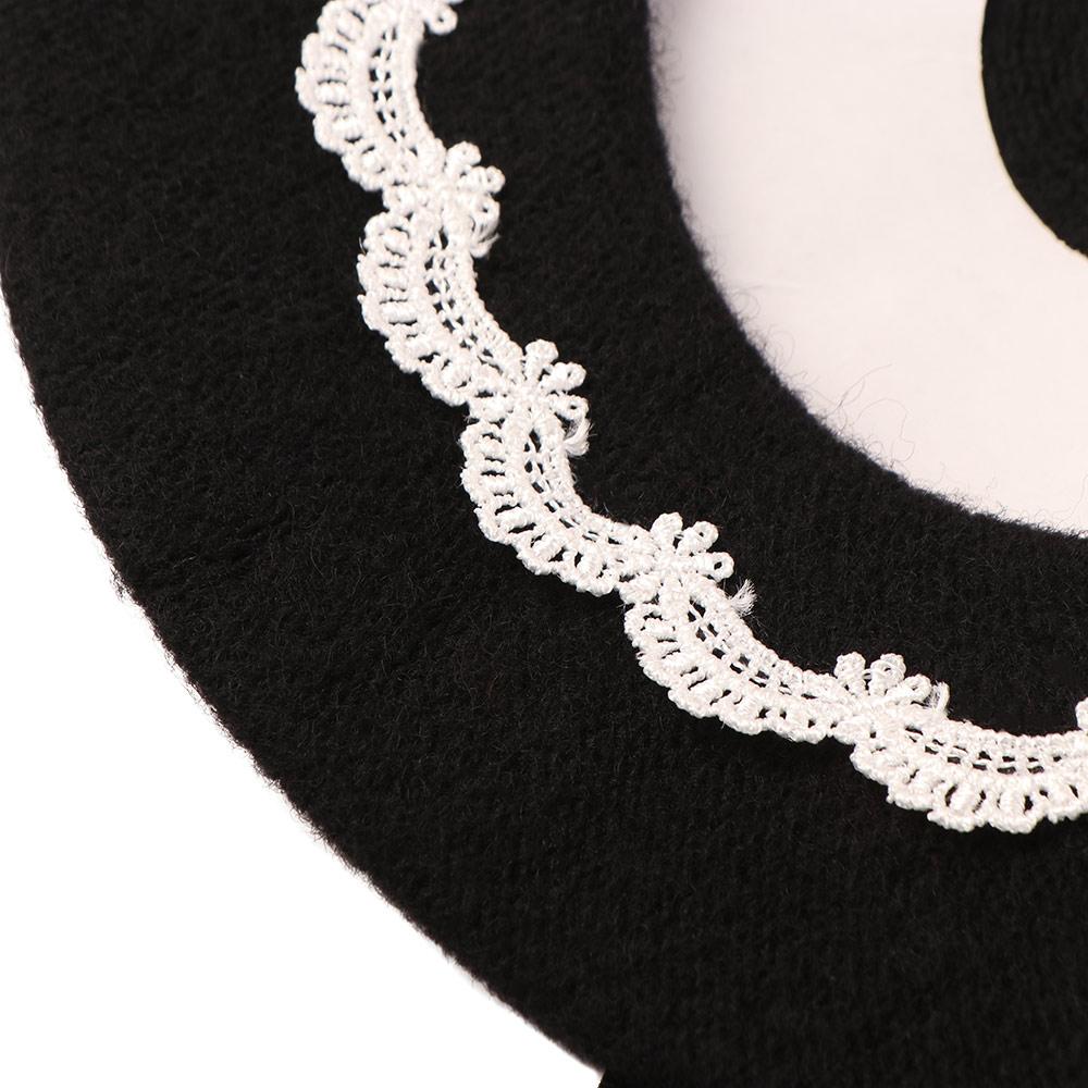 Japanese Style Lolita Beret Sweet Beanie Cap Decorate Painter Hat Female
