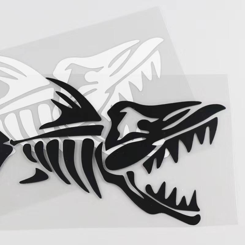 Fish Skeleton Skull funny vinyl car sticker waterproof car decal stickers on car truck bumper rear window