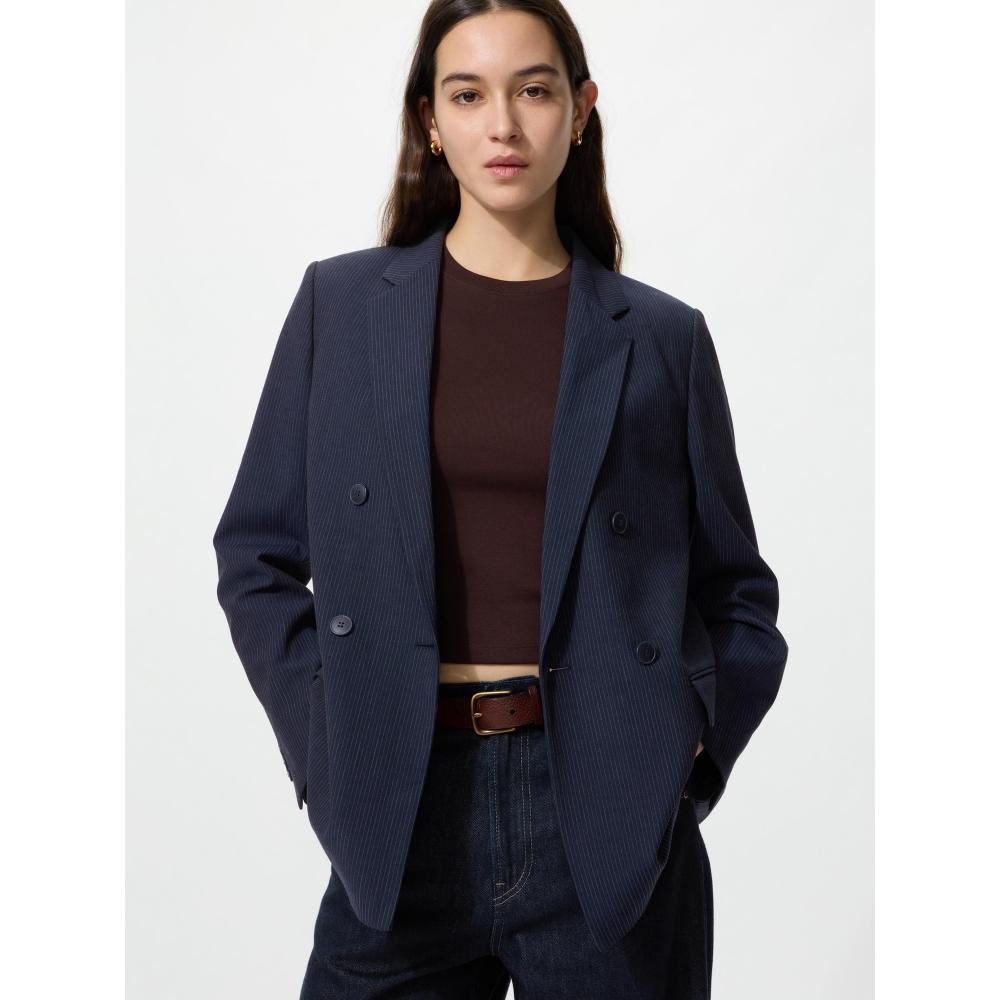 Uniqlo Japan Double Jacket Stripe