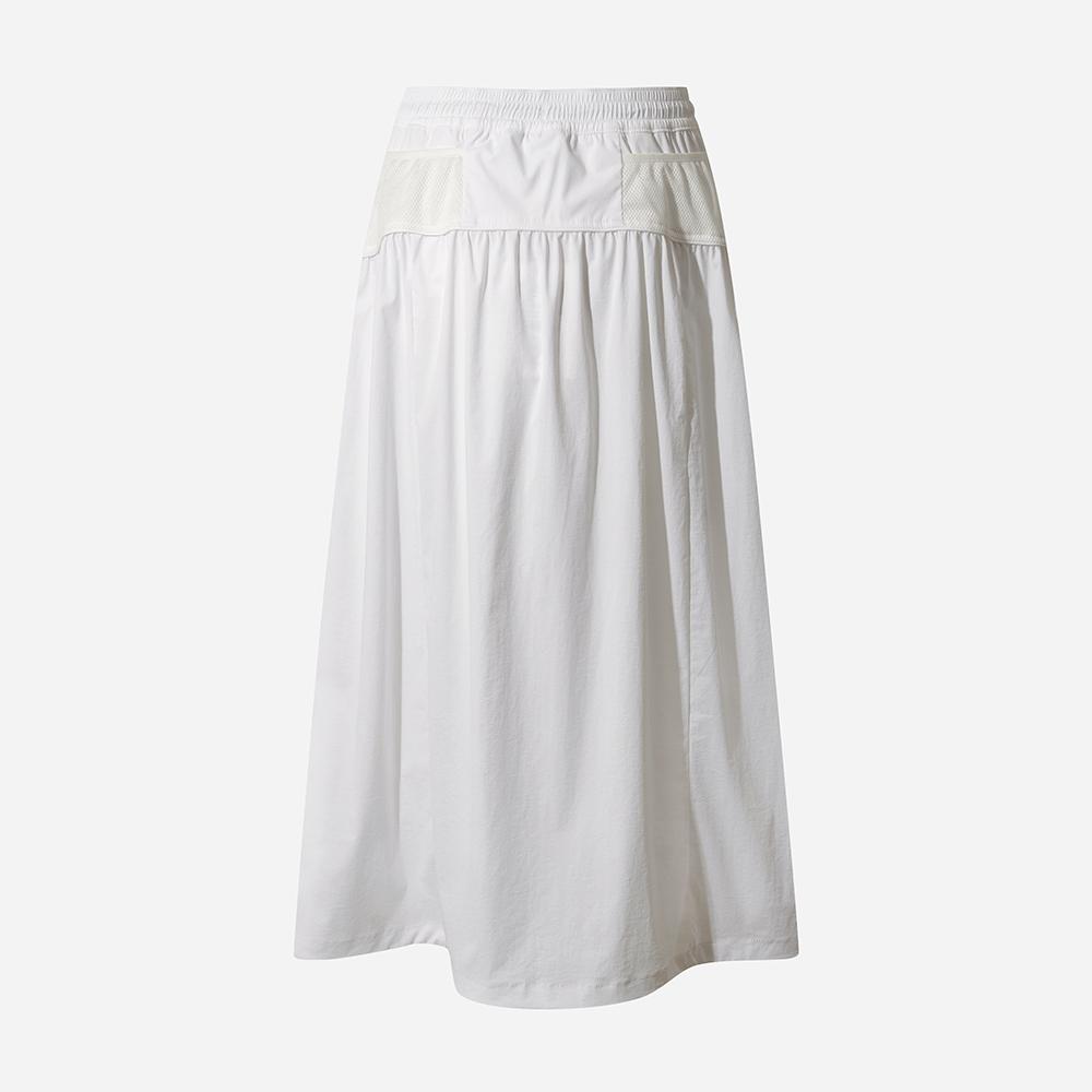 Diodi Women'S) See-Through Balloon Fit Skirt (Off White 2)