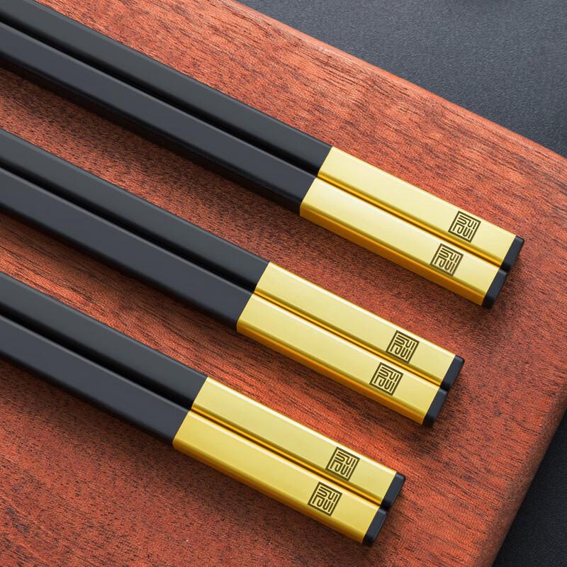 Beijiejie Hochtemperatur-Legierung Essstäbchen, 10 Paar